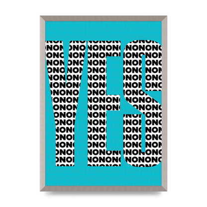 Yes Art For The Home - A2 framed