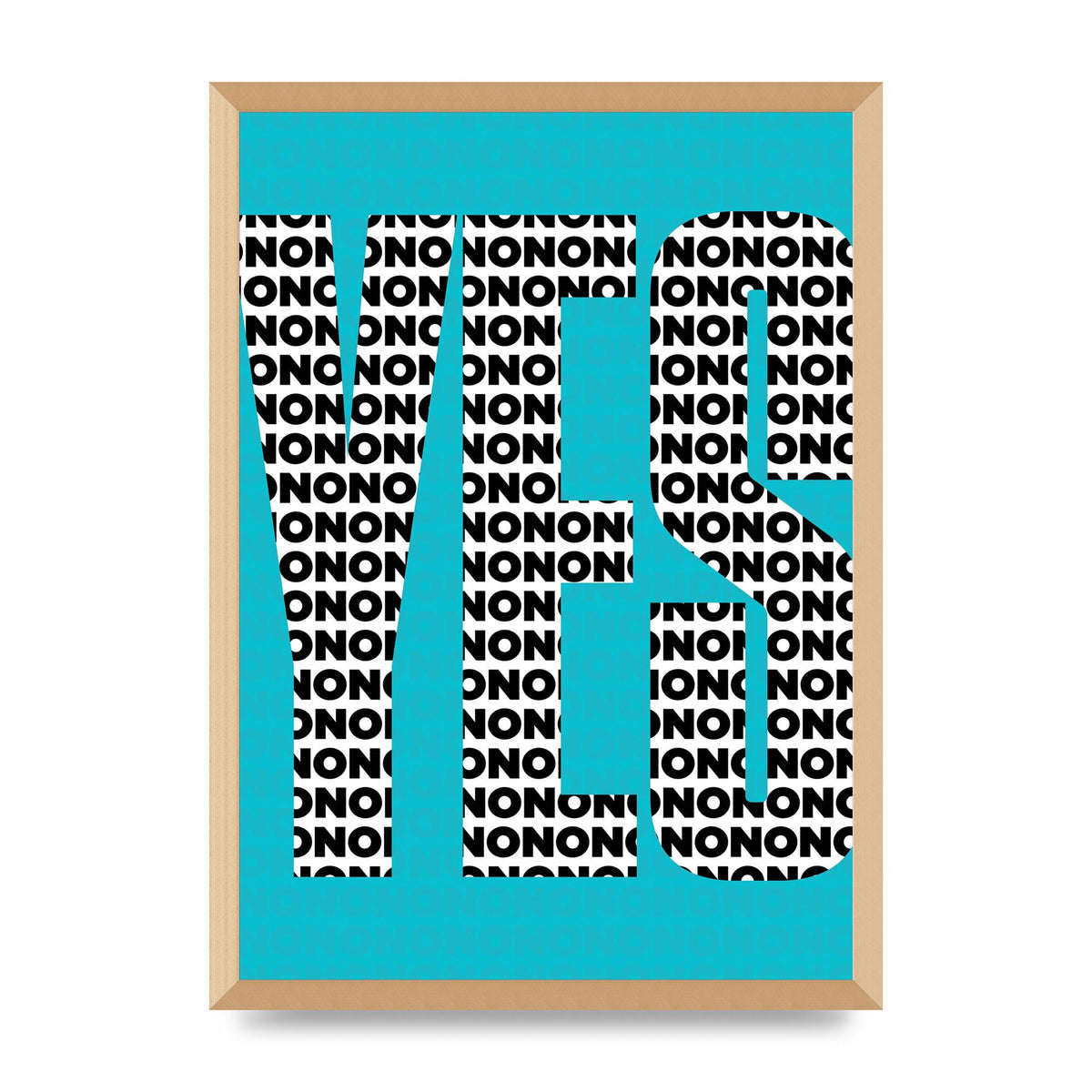 Yes Art For The Home - A2 framed