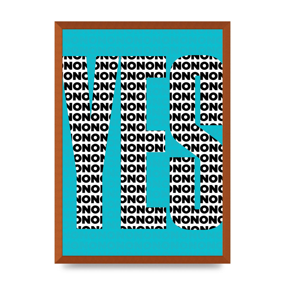 Yes Art For The Home - A2 framed