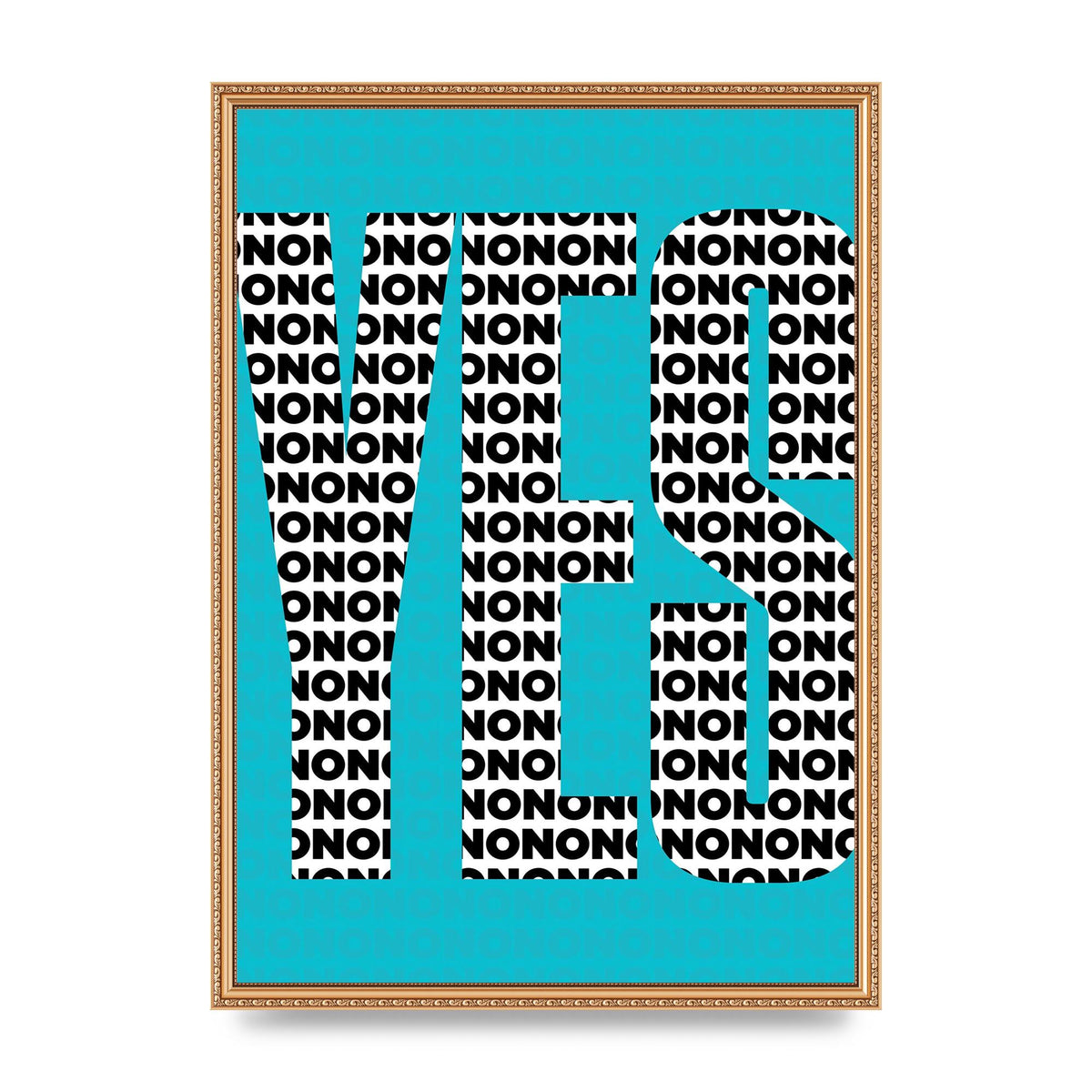 Yes Art For The Home - A2 framed