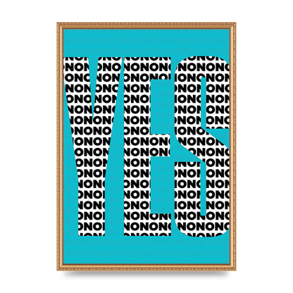 Yes Art For The Home - A2 framed