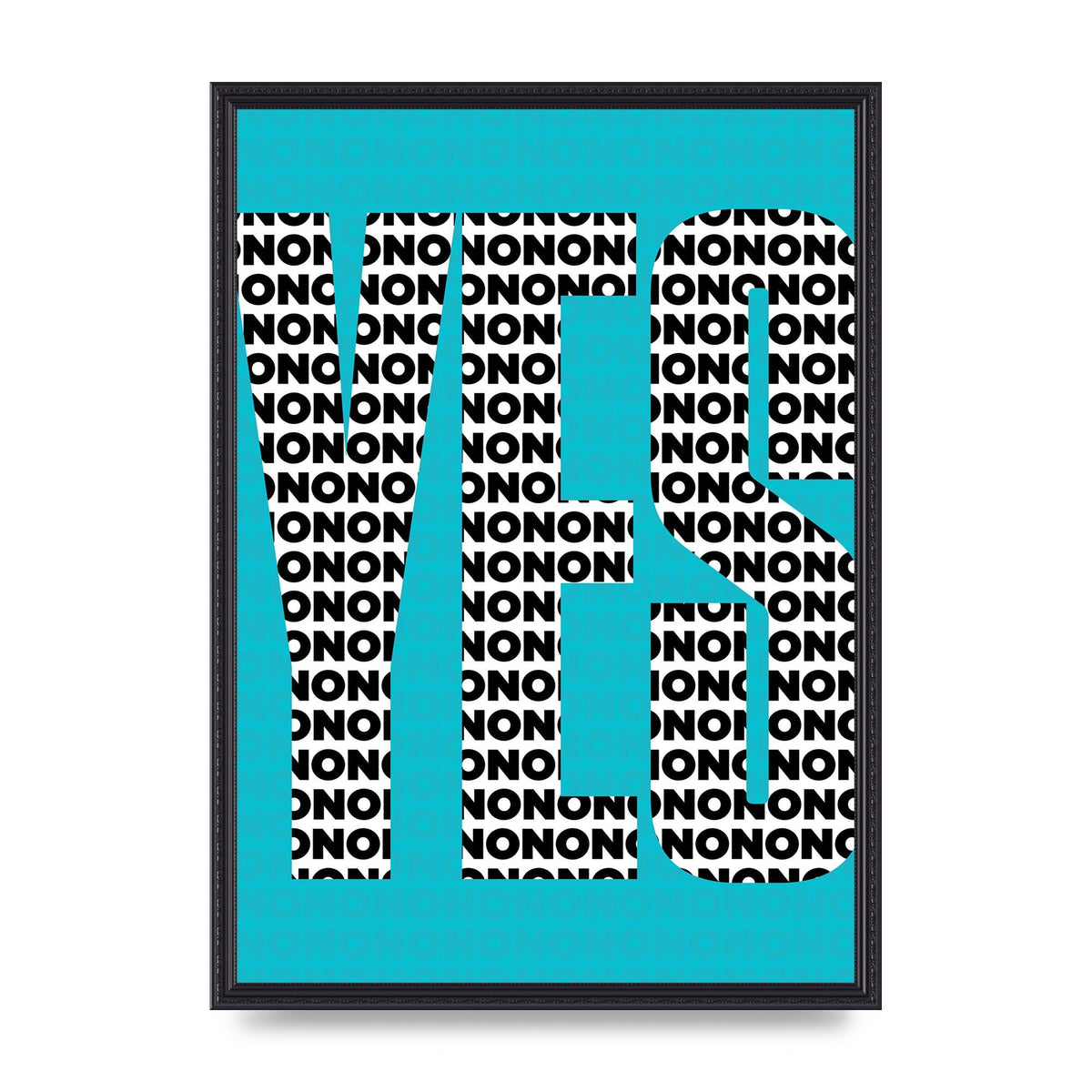 Yes Art For The Home - A2 framed