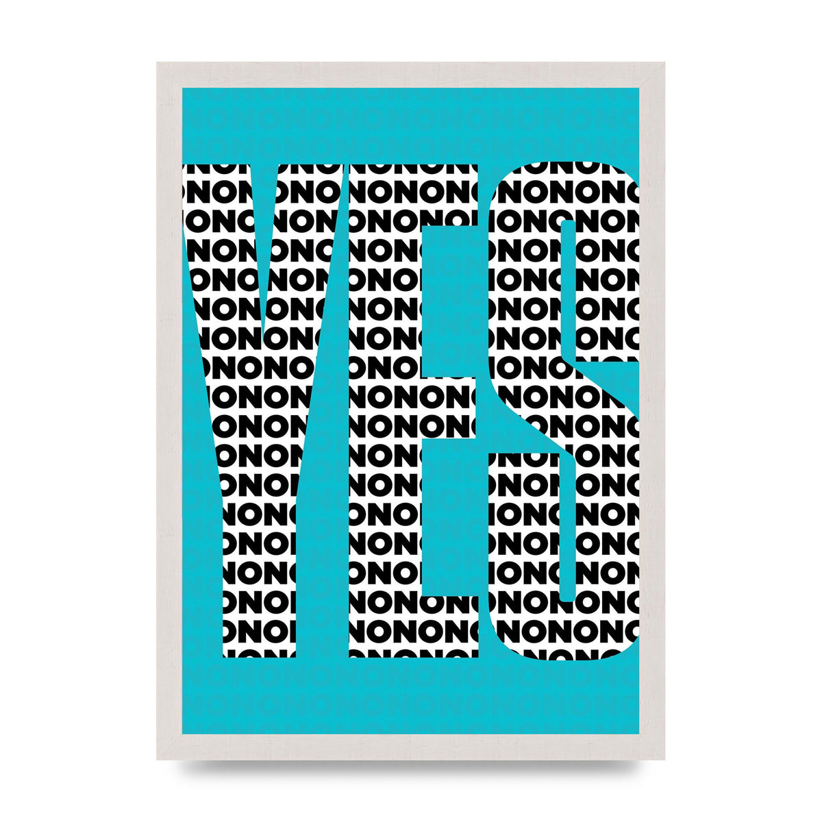 Yes Art For The Home - A3 framed