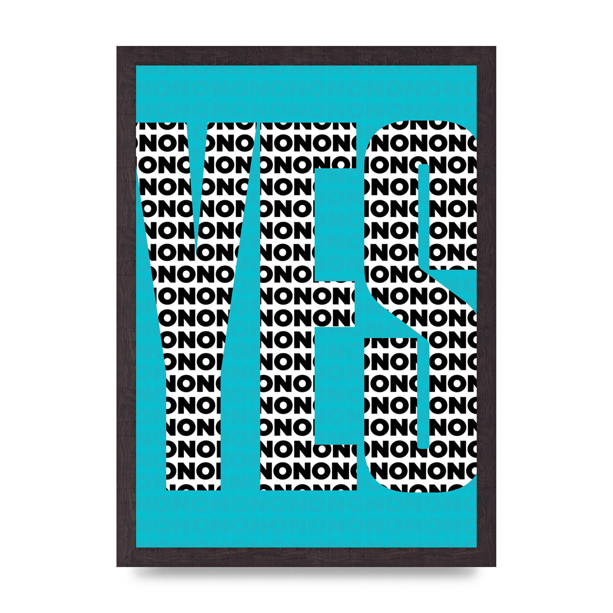 Yes Art For The Home - A3 framed