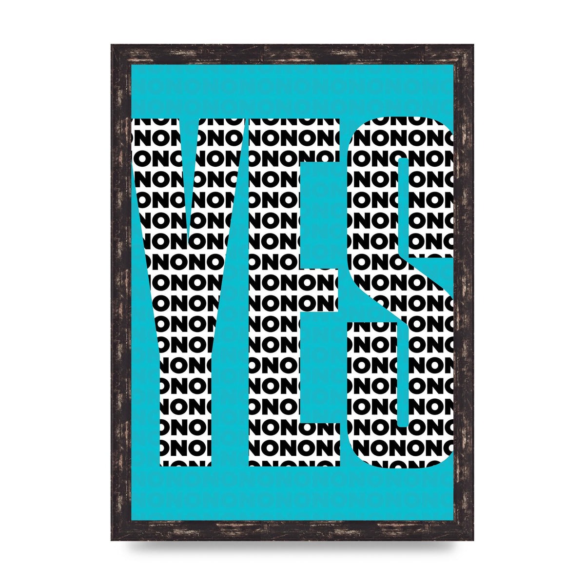 Yes Art For The Home - A3 framed