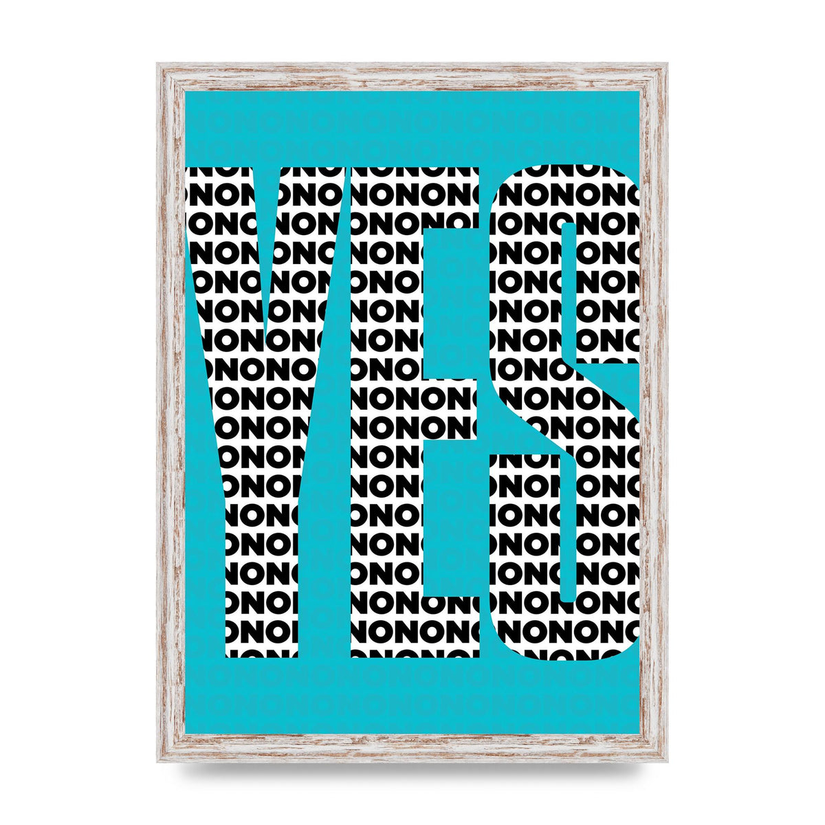 Yes Art For The Home - A3 framed