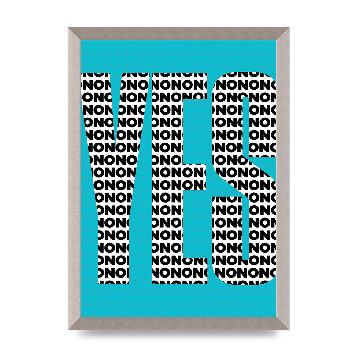 Yes Art For The Home - A3 framed