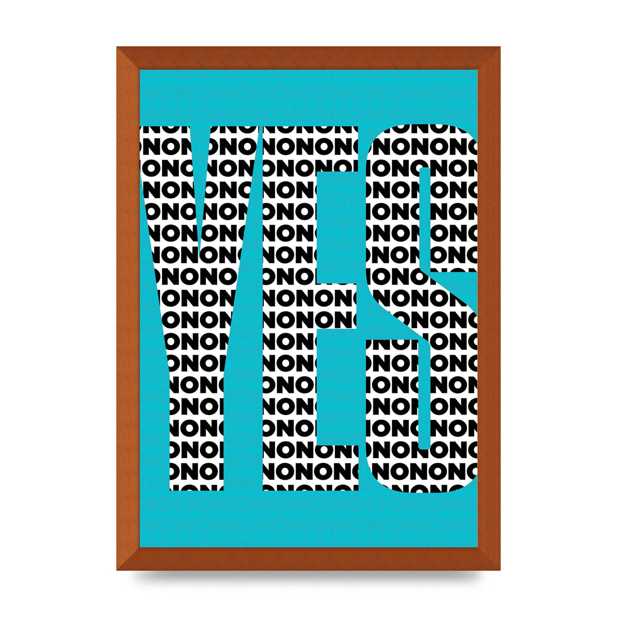 Yes Art For The Home - A3 framed