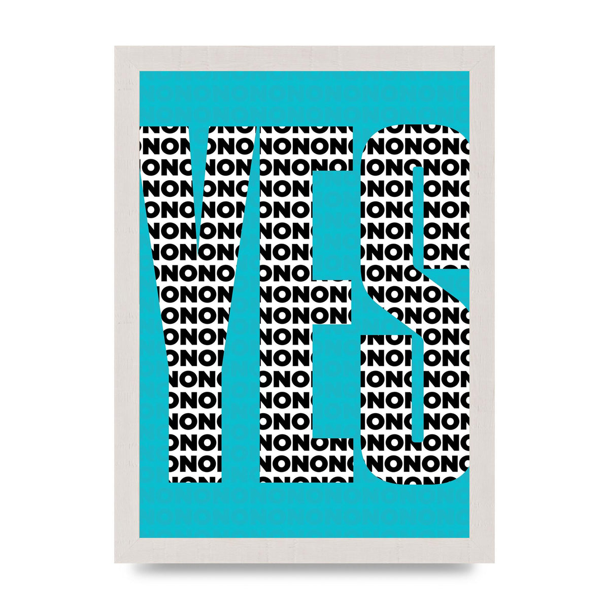 Yes Art For The Home - A4 framed