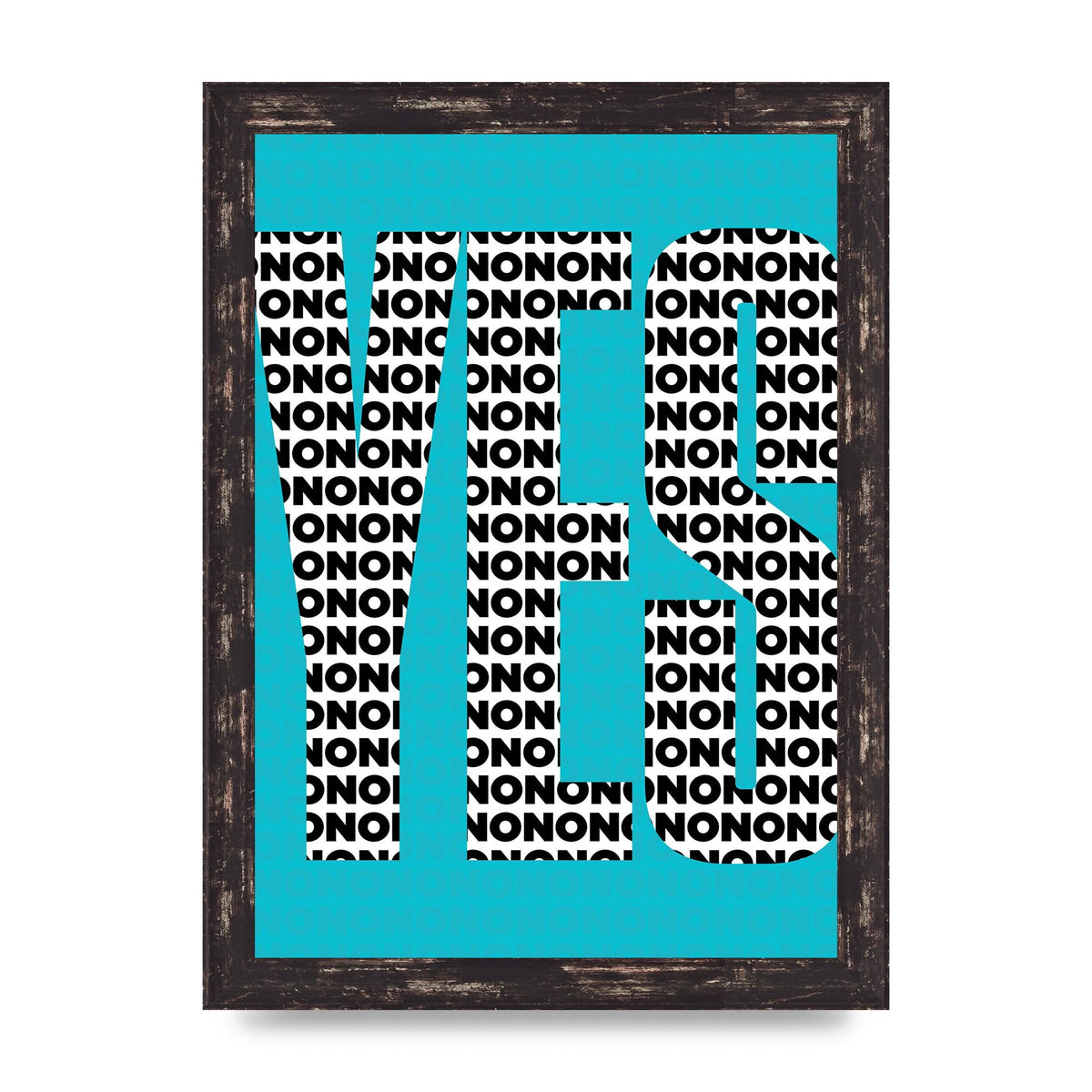 Yes Art For The Home - A4 framed