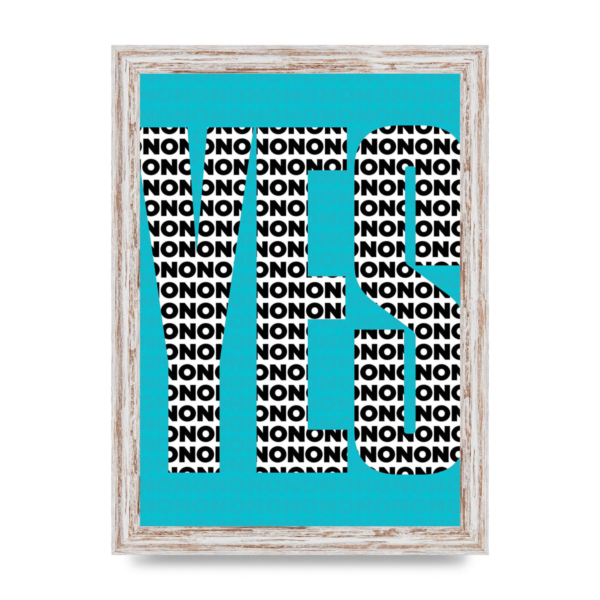 Yes Art For The Home - A4 framed