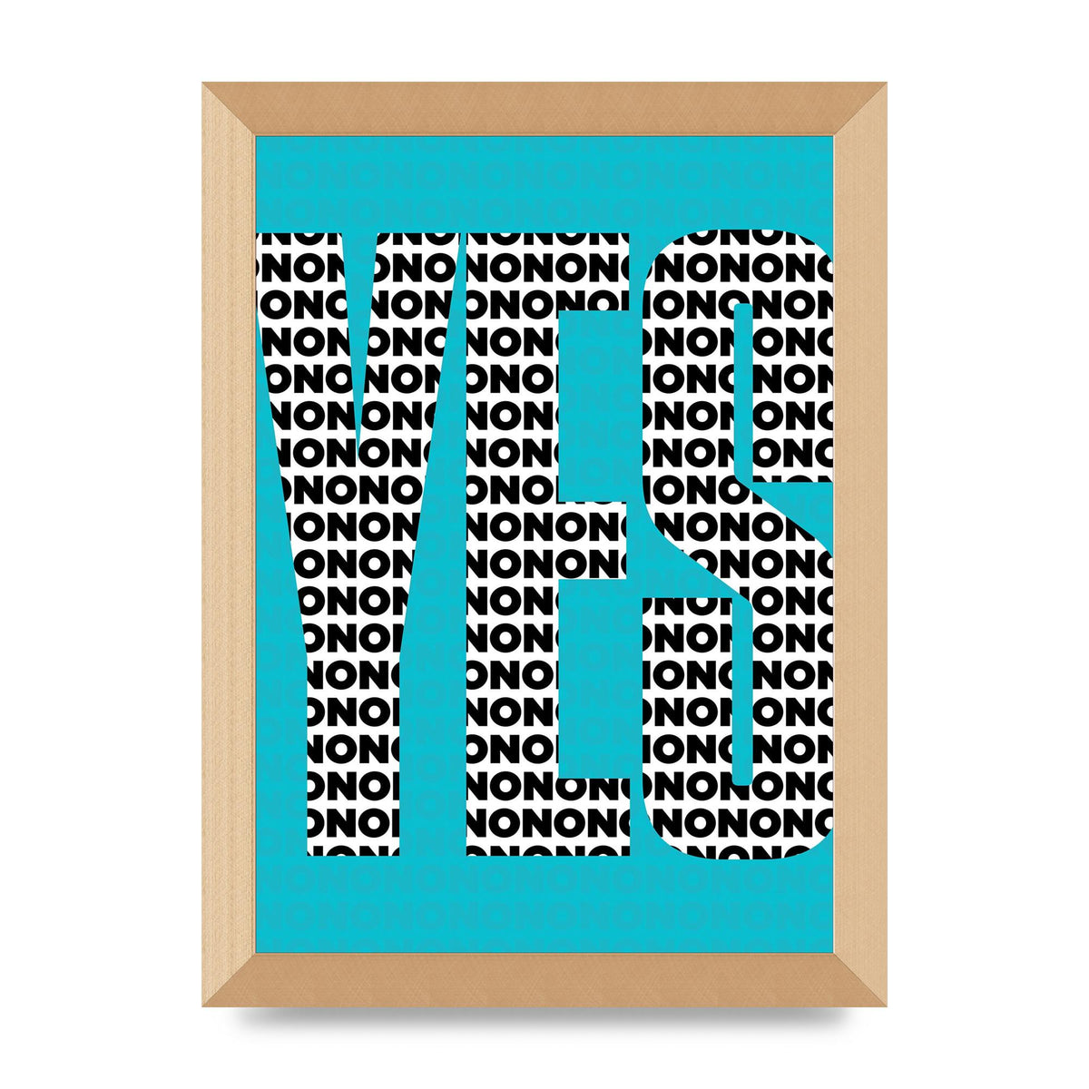 Yes Art For The Home - A4 framed