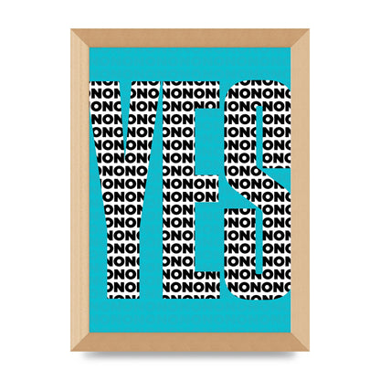 Yes Art For The Home - A4 framed