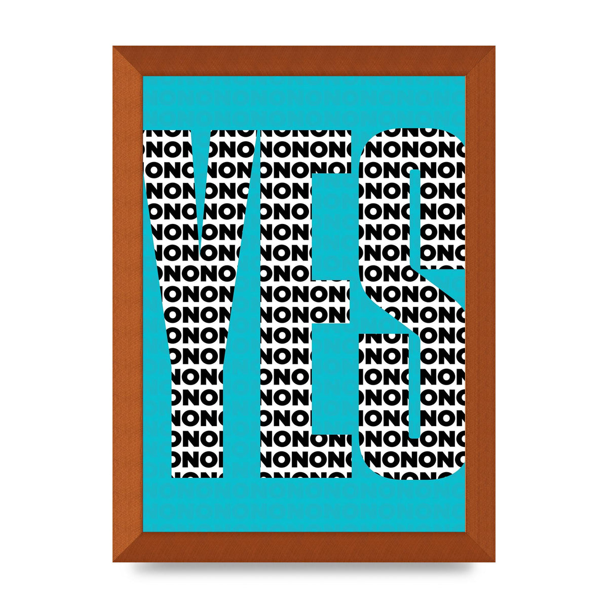Yes Art For The Home - A4 framed