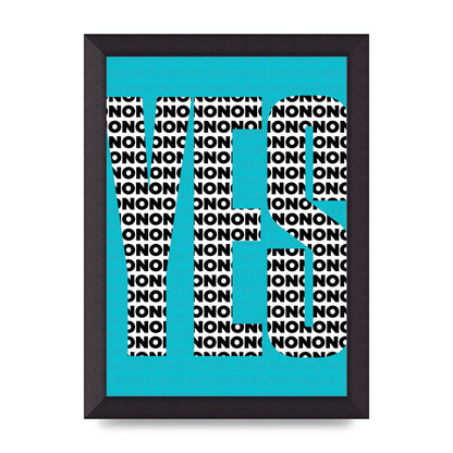 Yes Art For The Home - A4 framed