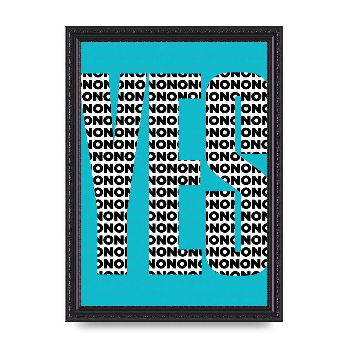 Yes Art For The Home - A4 framed