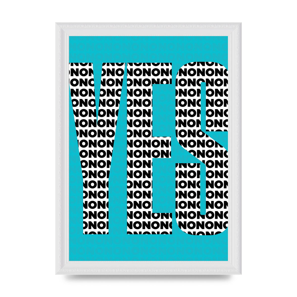 Yes Art For The Home - A4 framed