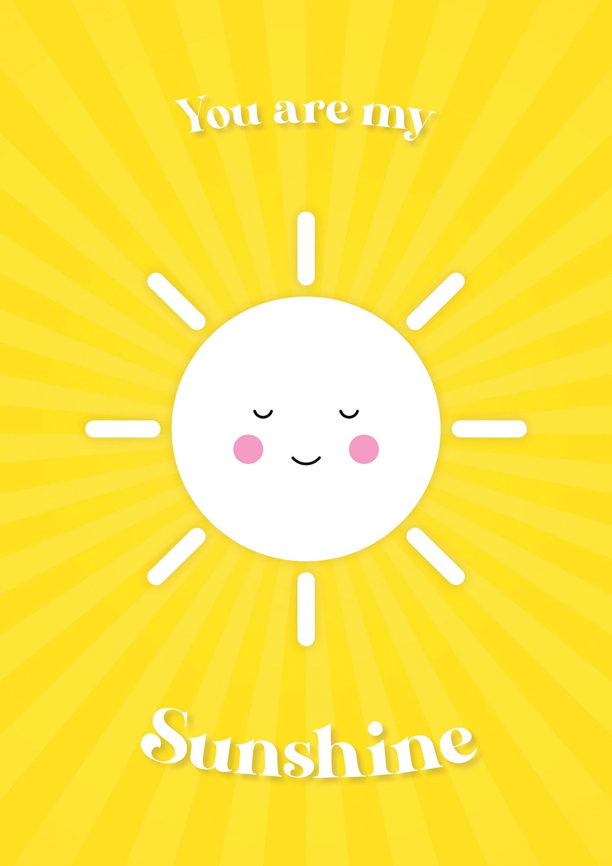 You Are My Sunshine Art For The Home - detail