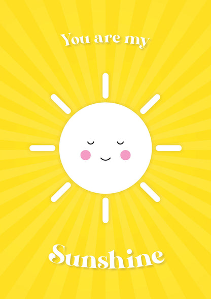 You Are My Sunshine Art For The Home - detail