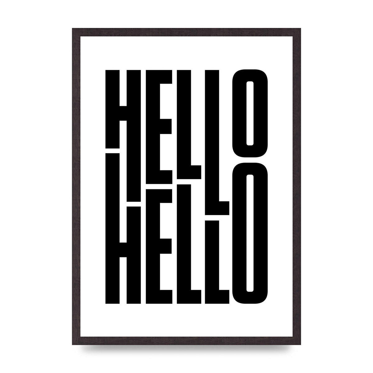 Hello" Art For The Home - A2 framed