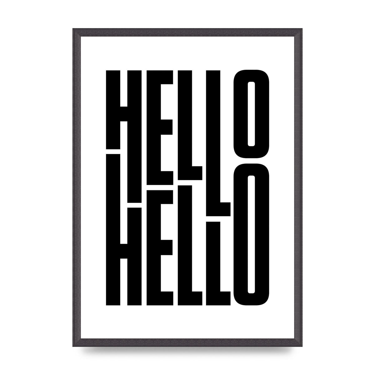 Hello" Art For The Home - A2 framed