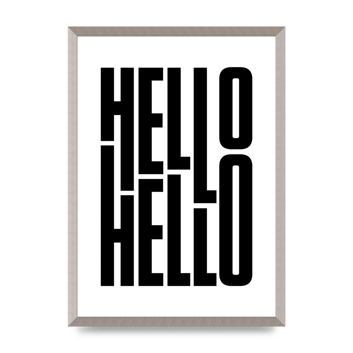 Hello" Art For The Home - A2 framed