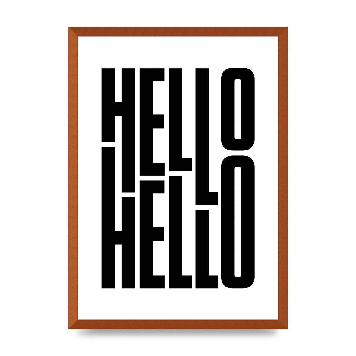 Hello" Art For The Home - A2 framed