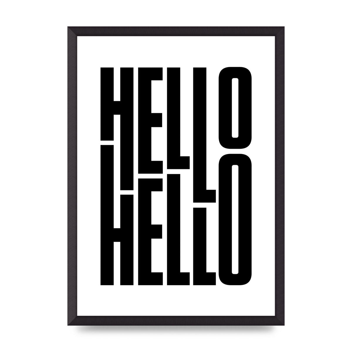 Hello" Art For The Home - A2 framed