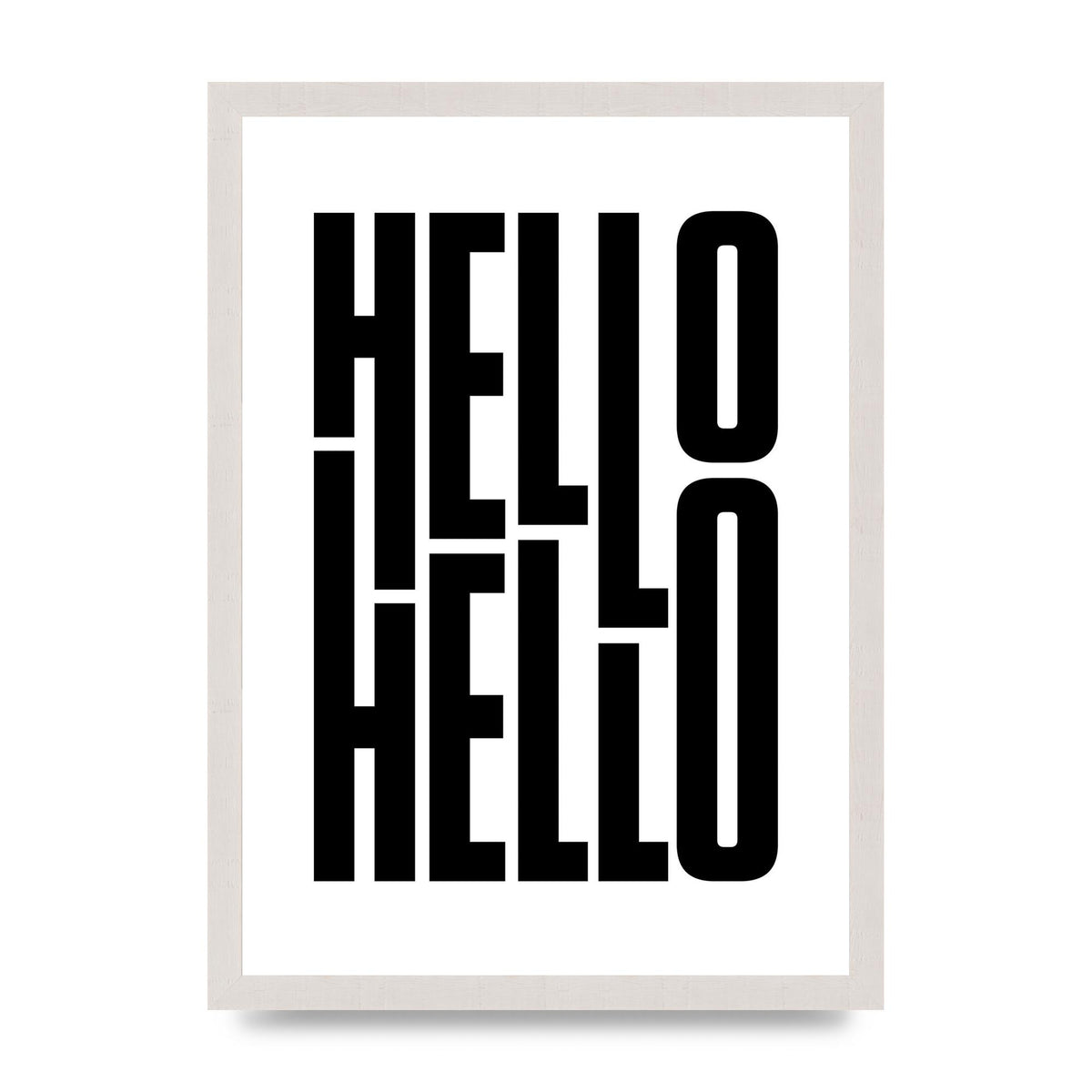 Hello" Art For The Home - A3 framed