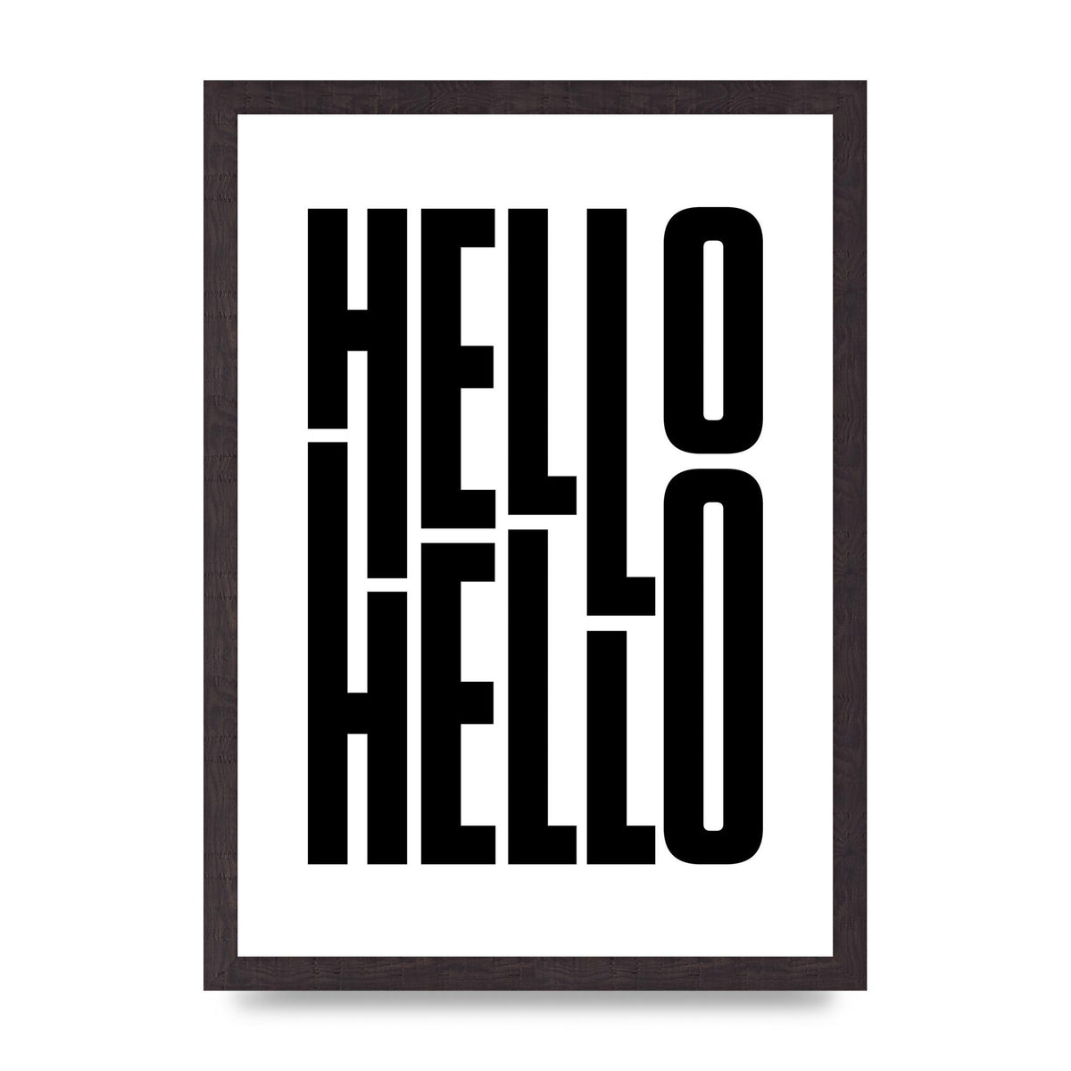 Hello" Art For The Home - A3 framed