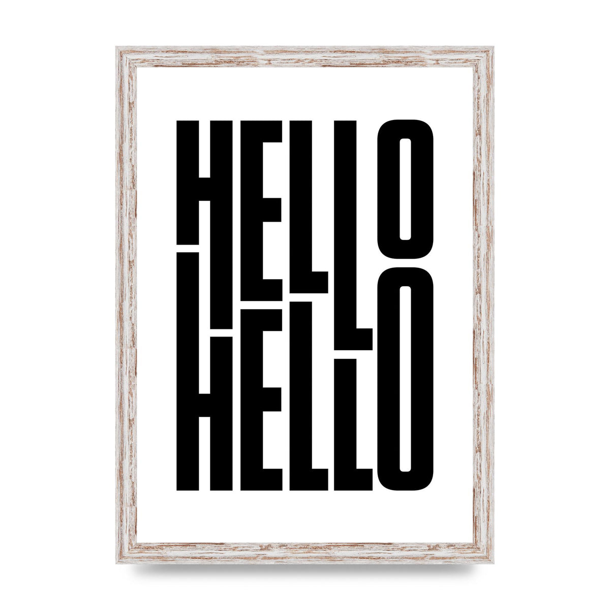 Hello" Art For The Home - A3 framed