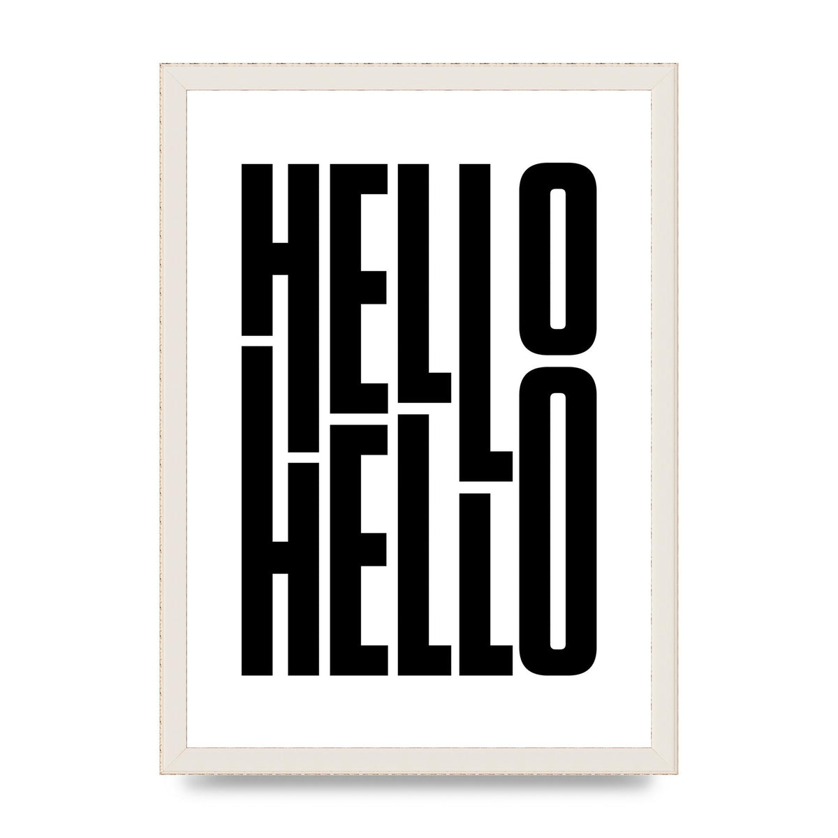 Hello" Art For The Home - A3 framed