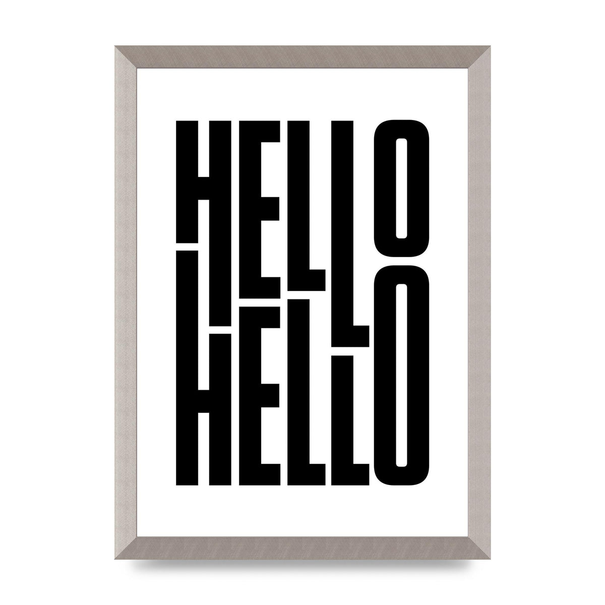 Hello" Art For The Home - A3 framed