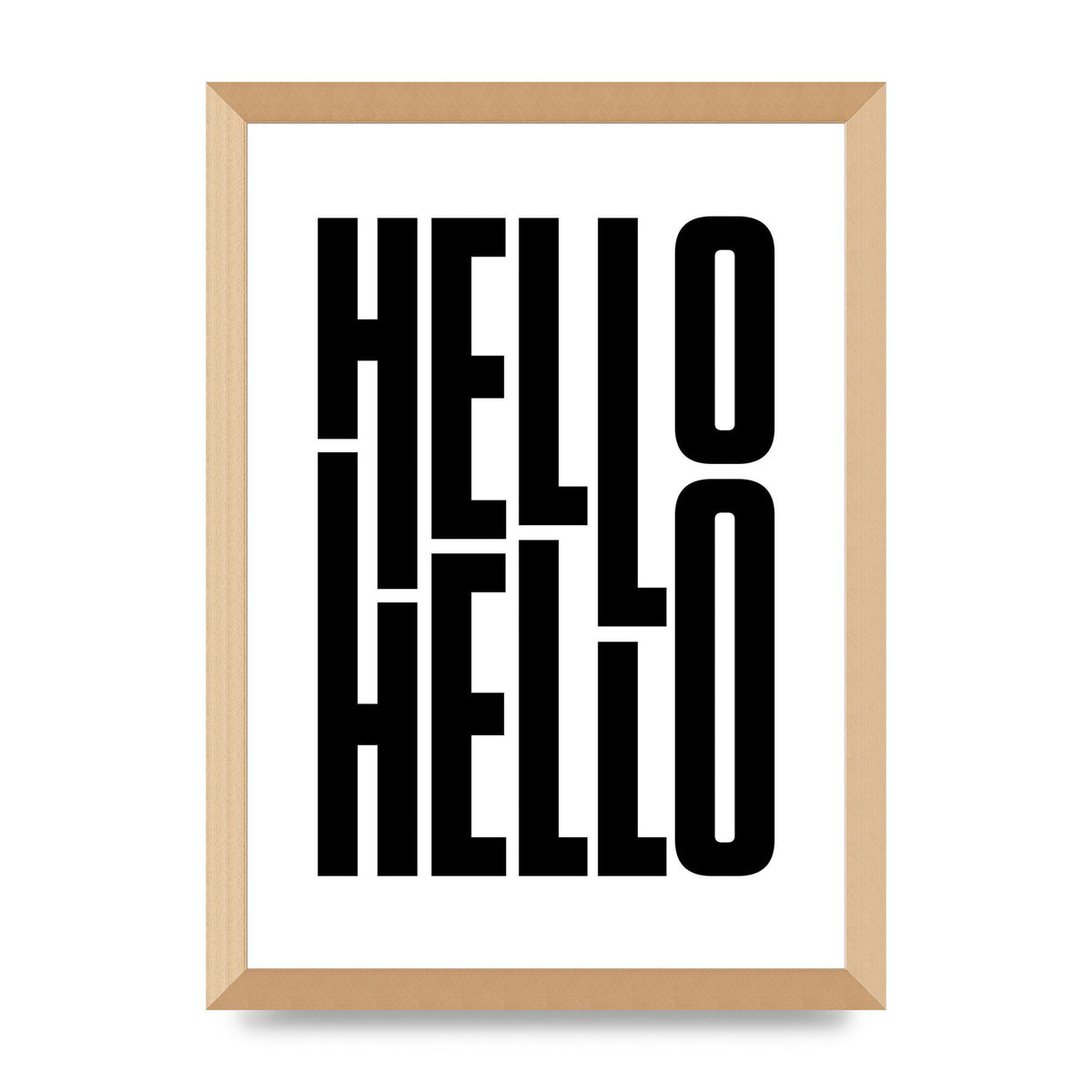 Hello" Art For The Home - A3 framed