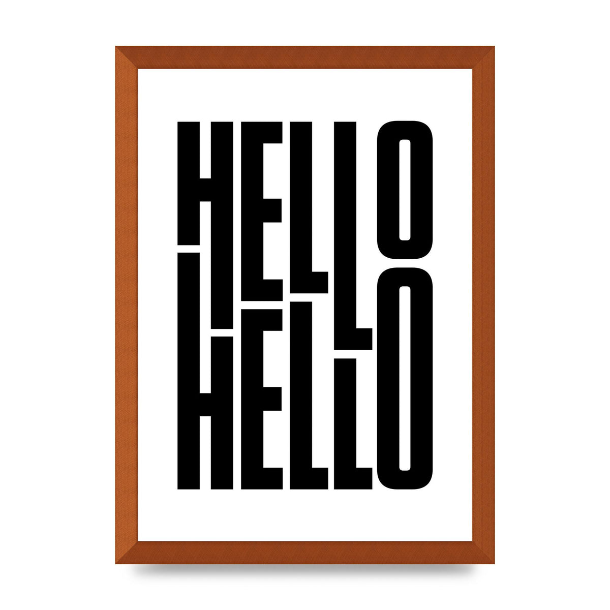Hello" Art For The Home - A3 framed