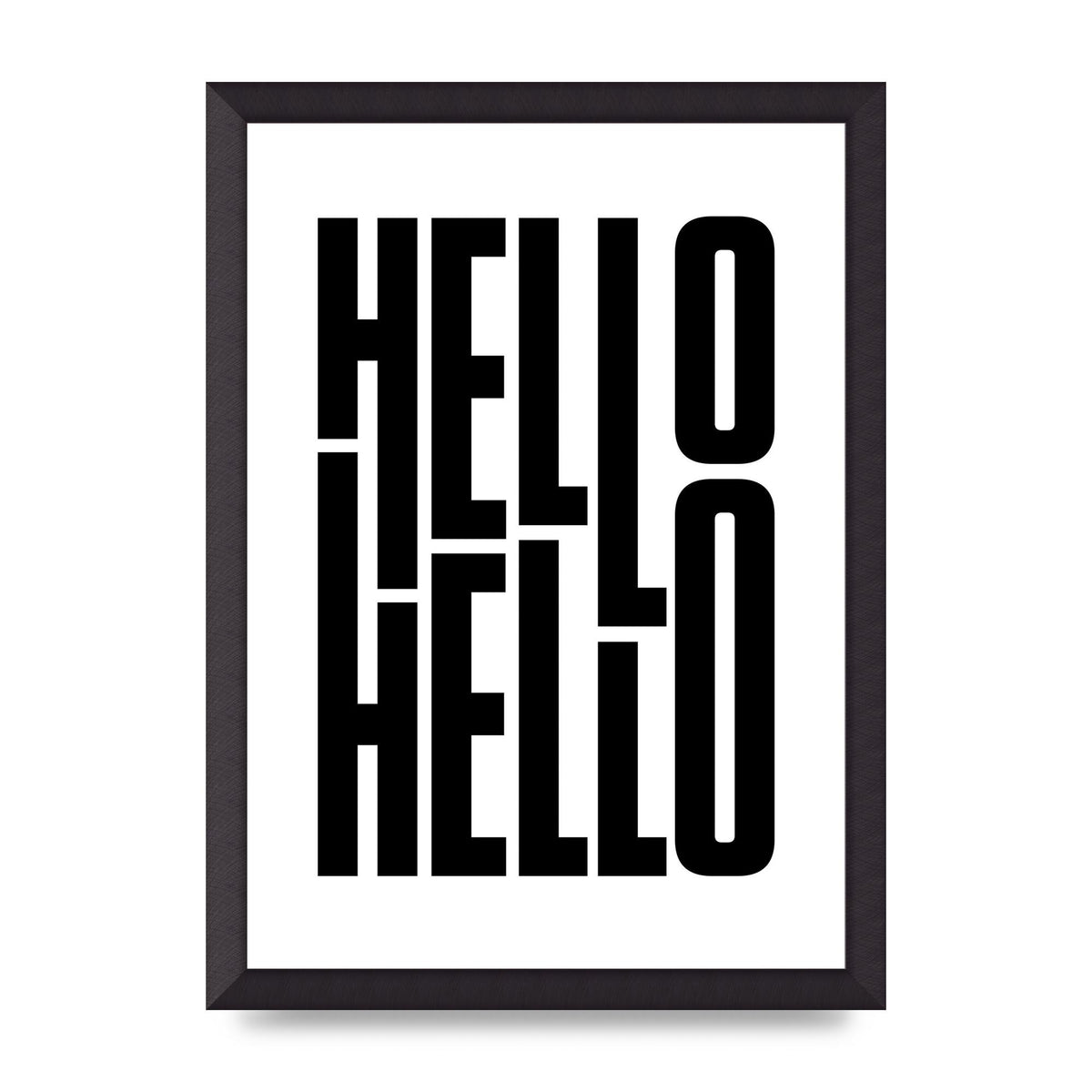 Hello" Art For The Home - A3 framed