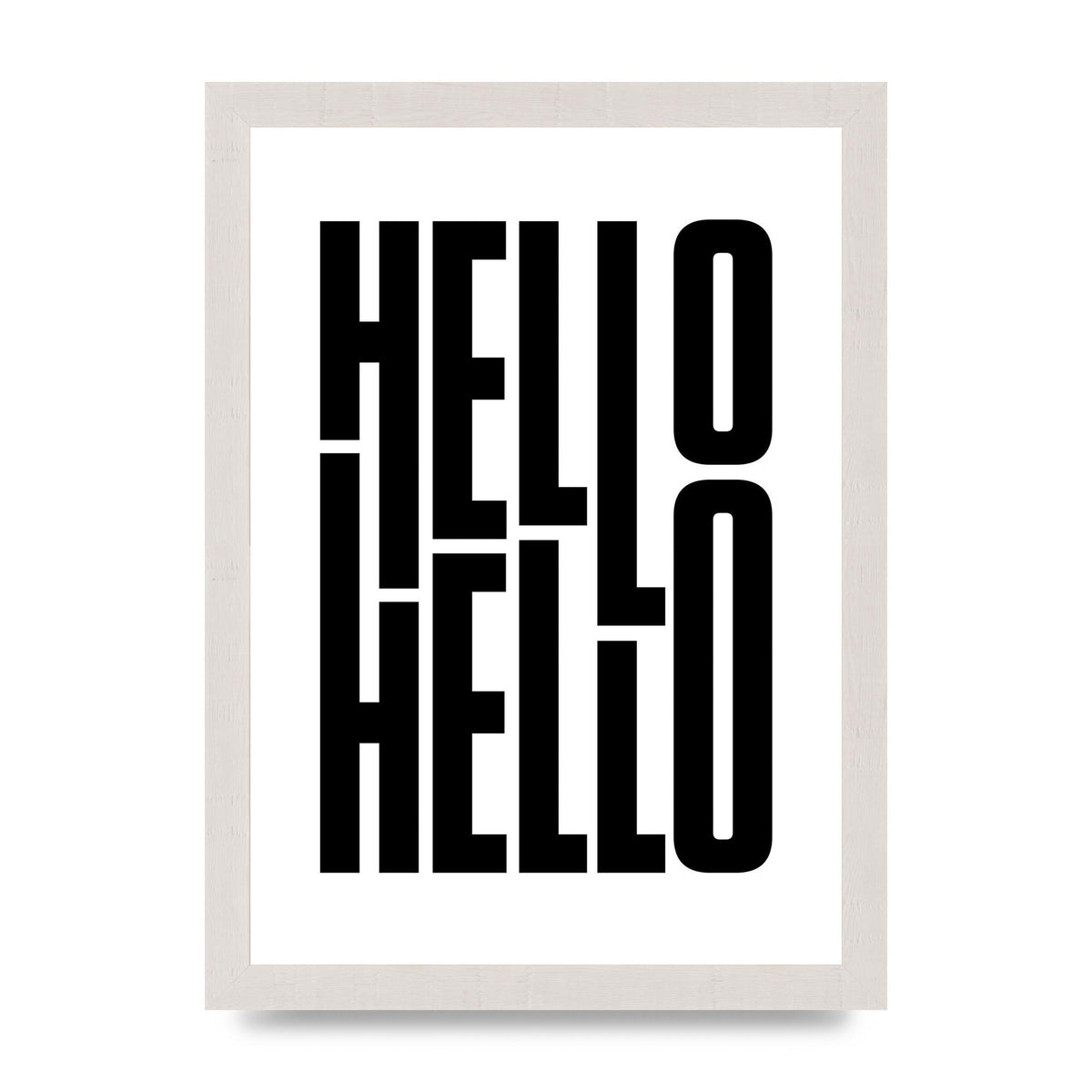 Hello" Art For The Home - A4 framed