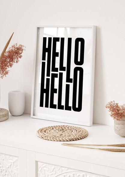 Hello" Art For The Home - hall 1