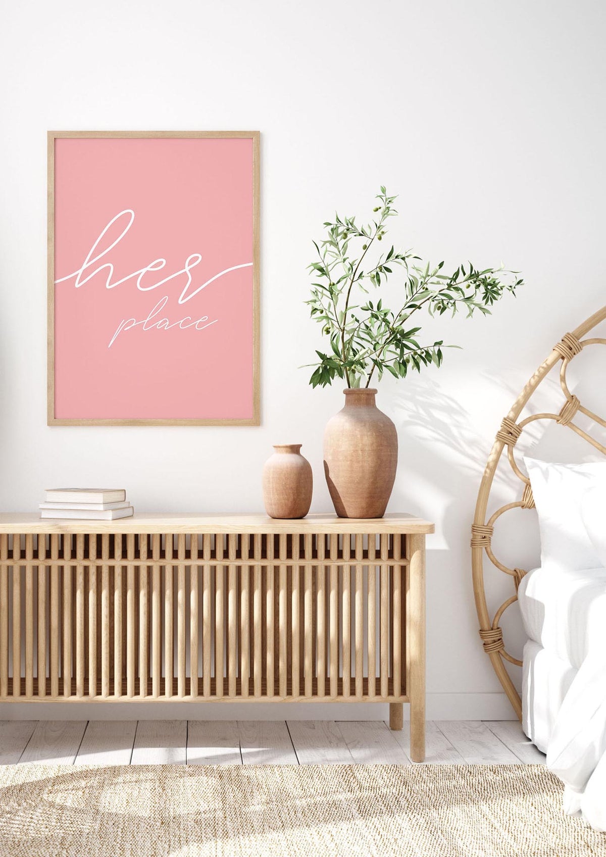 Her Place" Wall Art - bedroom 3