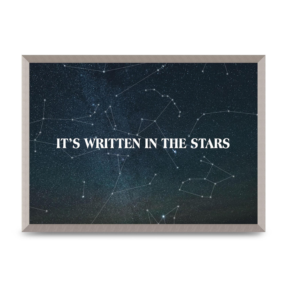 Its Written In" Art For The Home - A2 framed