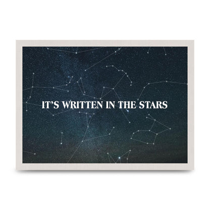 Its Written In" Art For The Home - A3 framed