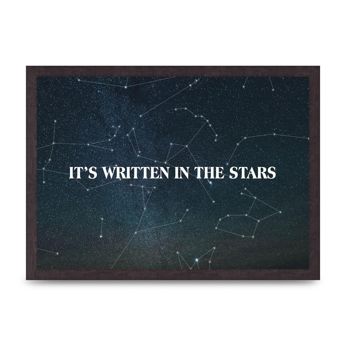 Its Written In" Art For The Home - A3 framed