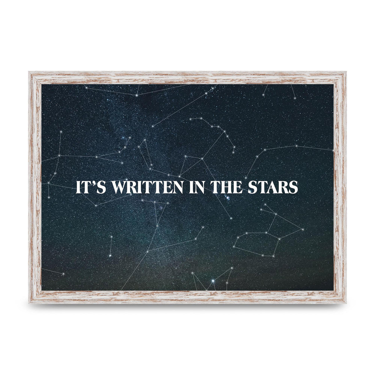 Its Written In" Art For The Home - A3 framed