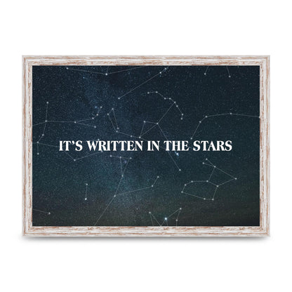 Its Written In" Art For The Home - A3 framed