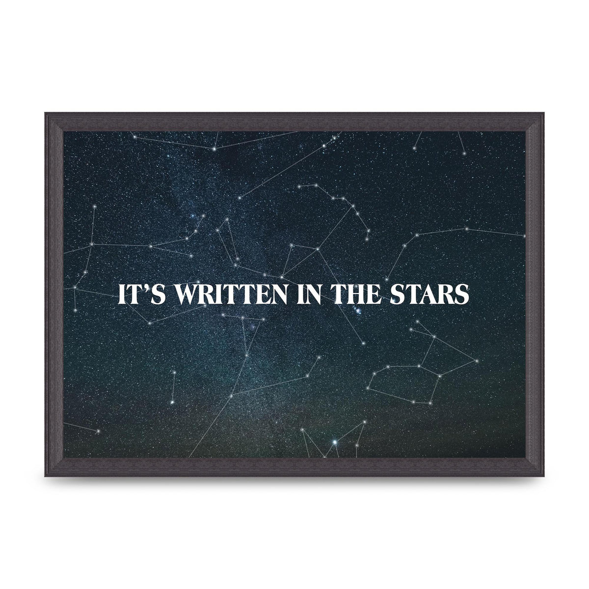 Its Written In" Art For The Home - A3 framed