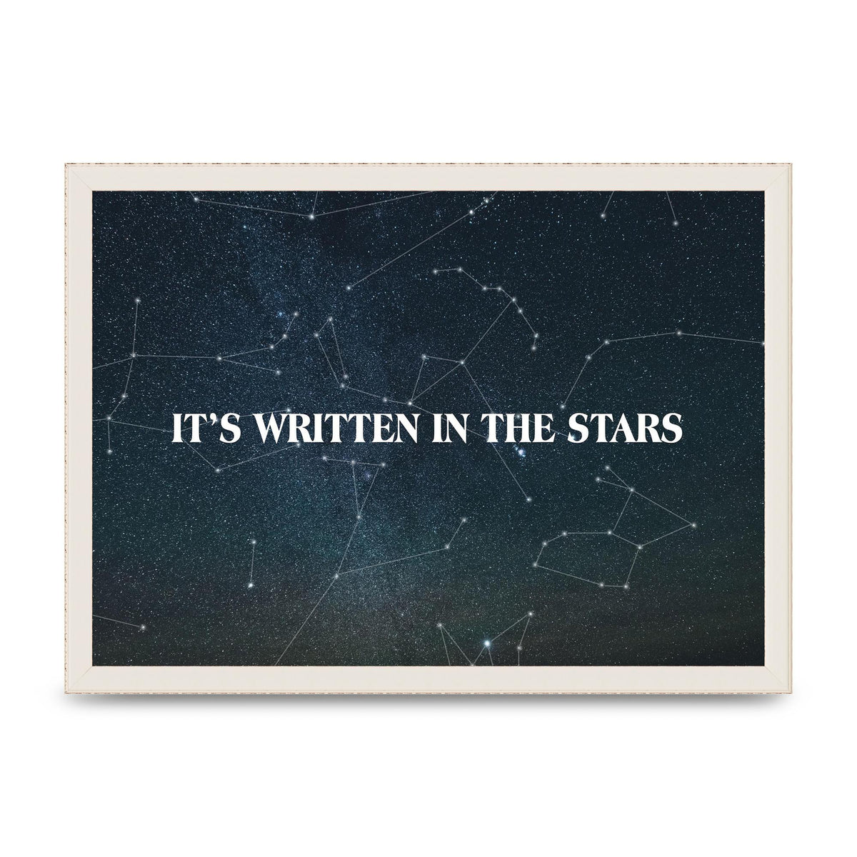 Its Written In" Art For The Home - A3 framed