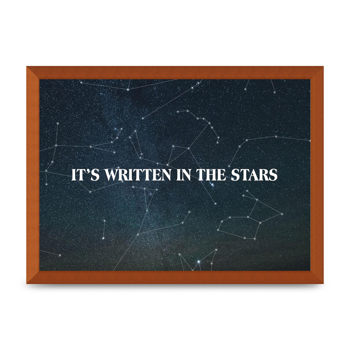 Its Written In" Art For The Home - A3 framed