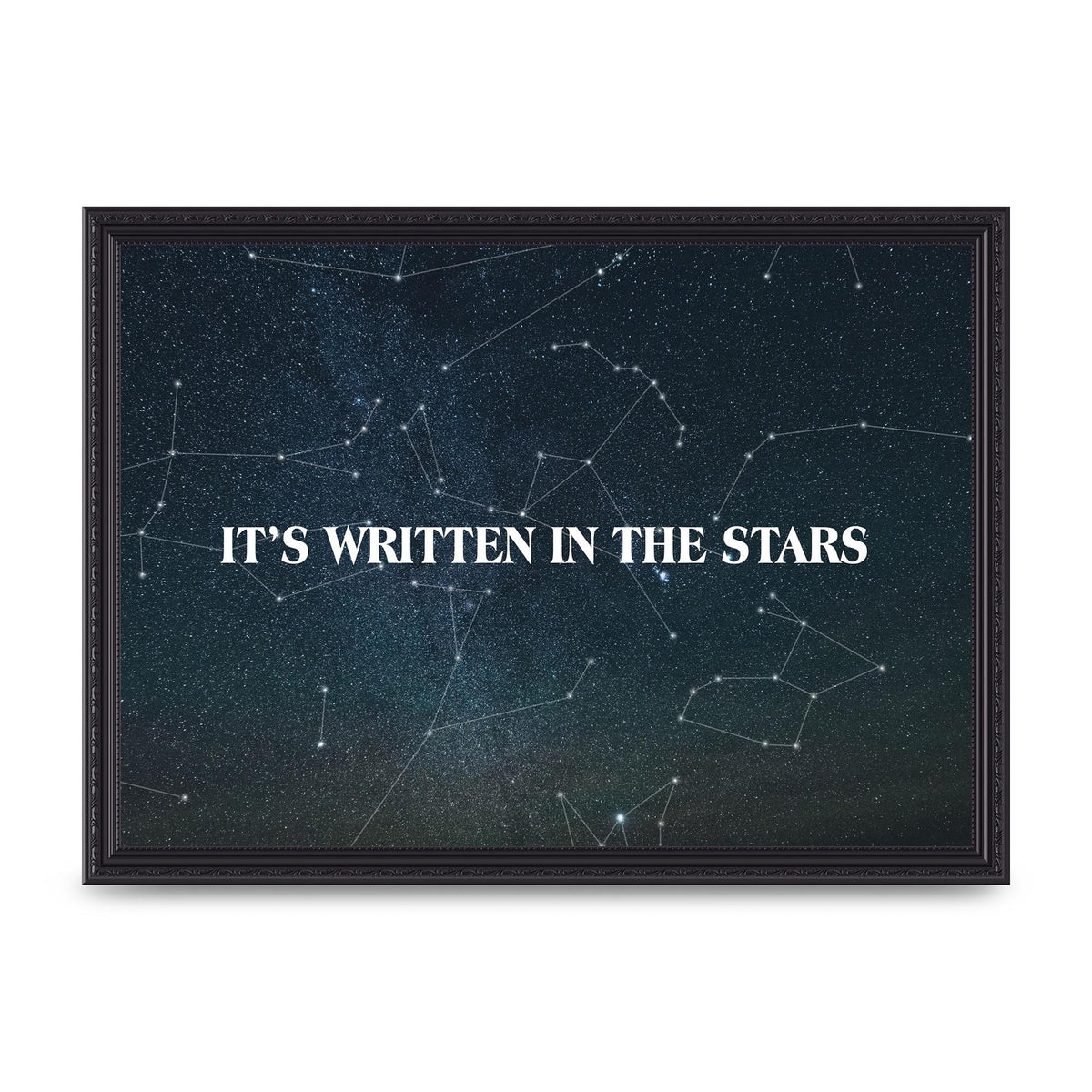Its Written In" Art For The Home - A3 framed