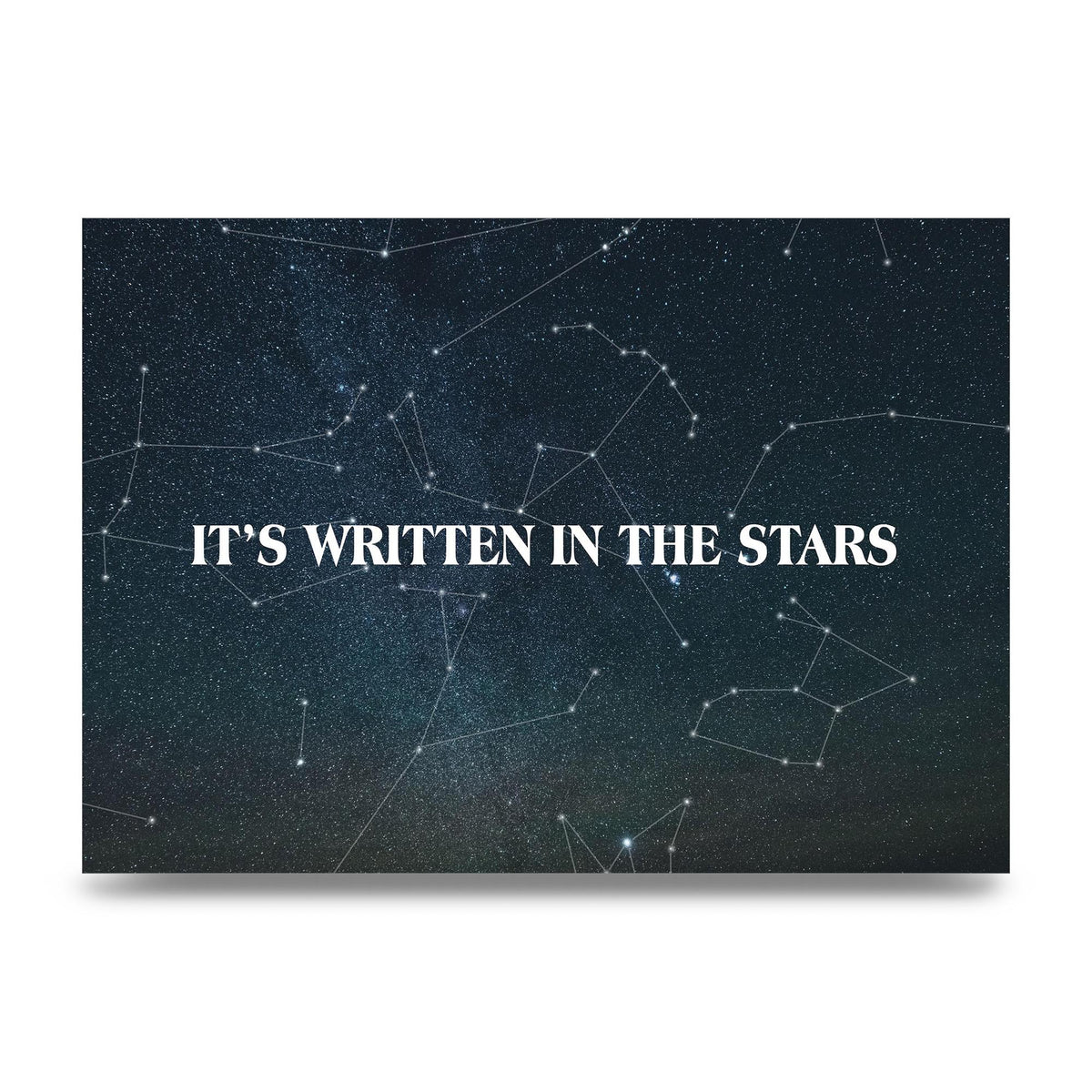Its Written In" Art For The Home - unframed print