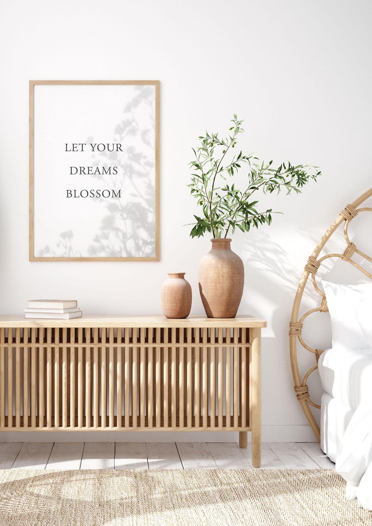 Let You Dreams Blossom" Art For The Home - bedroom 3